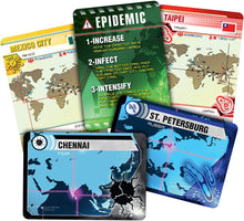 Load image into Gallery viewer, Pandemic (English version) A board game by Z-MAN Games | 2 to 4 Players |Board Games for Family |45-60 Minutes of Gameplay | Games for Family Game Night | For Kids and Adults Ages 8+