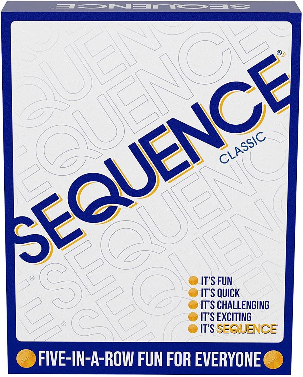 Sequence - Original Sequence Game with Folding Board, Cards and Chips